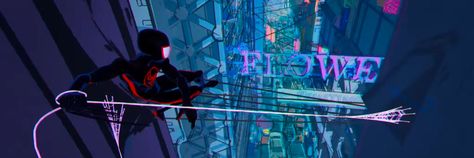 Spiderverse Headers, Spiderverse Frames, Spiderverse Banner, Cool Headers, Spiderman Header, Spiderman Across The Spiderverse, Cool Sea Creatures, Blue Header, Nightwing And Starfire