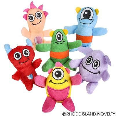 http://www.rinovelty.com/ProductDetail/PLMONST_4-5--MONSTERS Monster Shapes, Party Prizes, Toy Monkey, Monster Birthday, Party Bag Fillers, Monster Party, Trick Or Treater, Stuffed Toys, Little Monsters