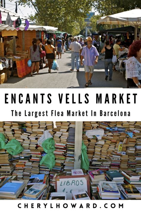 Barcelona Flea Market, Barcelona Market, Brunch Barcelona, Solo Travel Europe, Barcelona 2023, Barcelona Aesthetic, Barcelona Spain Travel, Shopping In Barcelona, Travel Photography Europe