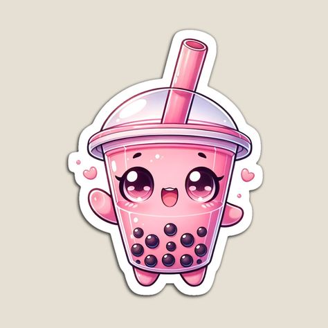 Boba Kartun, Boba Png, Kawaii Boba Tea, Kawaii Boba, 10 Birthday, Tea Design, Kawaii Chibi, Boba Tea, Cute Chibi