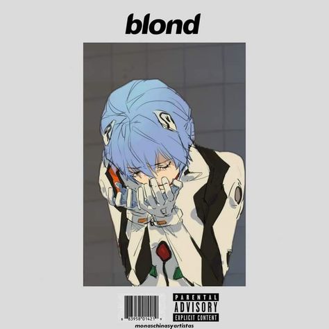 My Life Is So Boring, Life Is So Boring, Blonde Album, Album Artwork Cover Art, Evangelion Art, Neon Evangelion, Arte Van Gogh, Rei Ayanami, Old Anime