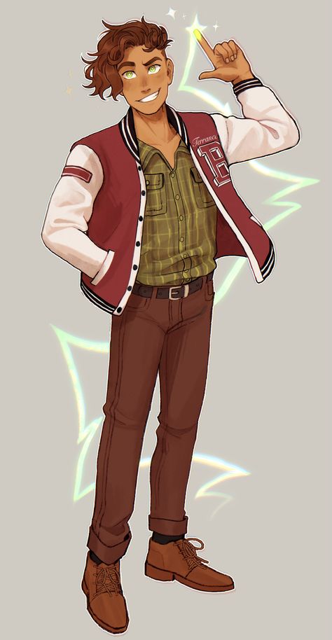 80s Oc Art Male, Male Scientist Oc, Magic User Oc, Magic Student Character Design, Character Design Male Modern, Modern Character Design Male, Modern Male Character Art, Modern Dnd, Modern Character Art