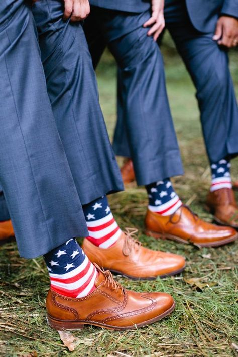 American Flag Dress, Patriotic Wedding, Groomsmen Socks, Flag Dress, Be My Groomsman, Wedding Socks, Military Wedding, July Wedding, Tennessee Wedding