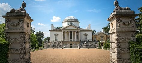 Chiswick House and Gardens Chiswick House, Duke William, English Houses, Lady Elizabeth, Westminster London, Andrea Palladio, British Architecture, Georgian Architecture, London Venues