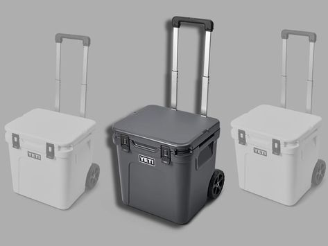 The Yeti Roadie Wheeled cooler just came out. Here's our honest review of the Yeti cooler with wheels, and whether or not it's worth it. Cooler With Wheels, Yeti Roadie, Yeti Cooler, Yeti Coolers, Backyard Picnic, Best Insulation, Ipad Wallpaper, Fixer Upper, Christmas List