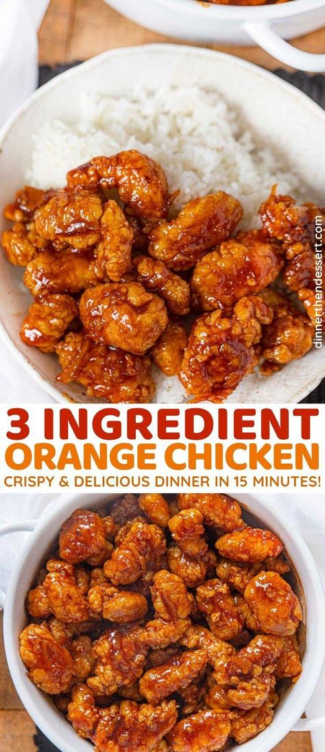 3 Ingredient Orange Chicken, Marmalade Chicken, Orange Dinner, Chicken Orange, Orange Chicken Sauce, Bbq Recipe, Chicken Sauce, Orange Chicken Recipe, Fast Dinner Recipes