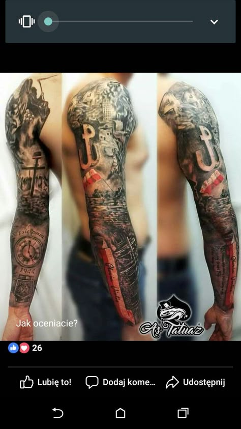 Polish Hussar Tattoo, Poland Tattoo, Polish Hussars, Polish Tattoos, Army Tattoos, Rune Tattoo, Dad Tattoos, Trash Polka, Hand Tattoos