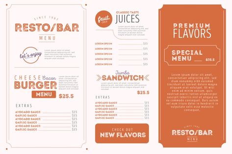 Colorful Restaurant, Website Menu, Menu Mockup, Tea Logo, Restaurant Poster, Healthy Food Menu, Restaurant Menu Template, Digital Menu, Coffee Menu