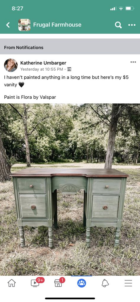 Painting Furniture, Painted Furniture, Paint Colors, Vanity, Farmhouse, For The Home, Etsy Shop, Paint, 10 Things