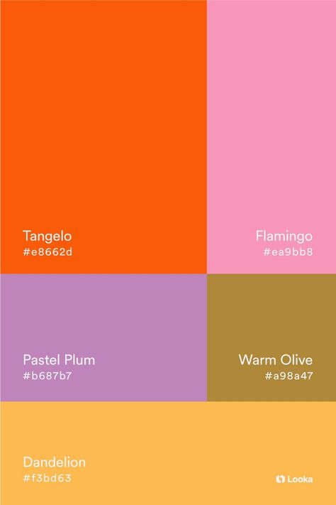 20 Spring color palettes to light up your designs Pink Red Yellow Color Palette, Pink Yellow White Color Palettes, Pastel Pink And Yellow Color Palette, Pink Yellow Orange Color Pallets, Palm Springs Color Palette, Magenta Yellow Color Palette, Warm Spring Color Palette, Light Spring Color Palette, Light Spring Colors