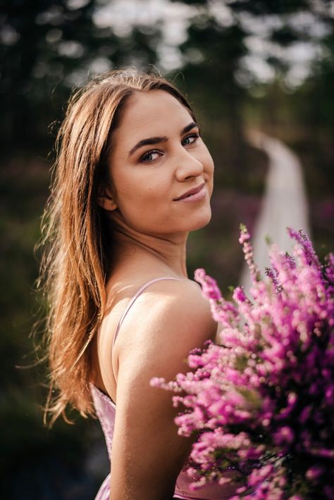 Heather Photoshoot, Field Photoshoot, Heathers, Backless Dress, Crown Jewelry, Crown