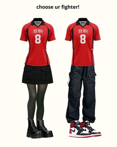 karasuno x nekoma 😺🦅🏐 #haikyuu #outfitideas #shopeefinds #racunshopee #fyp #4u Nekoma Uniform, Haikyu!!, Pasta, ? Logo, Quick Saves, Clothes