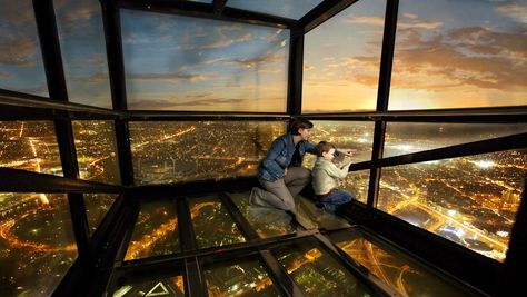 Don’t Look Down! 8 Sky-High Glass Floors That People With Vertigo Should Avoid… | Mpora Melbourne Tourist Attractions, Melbourne Attractions, Melbourne Trip, Australia Tourism, Visit Melbourne, Visit Australia, Melbourne Victoria, Victoria Australia, Queen Victoria