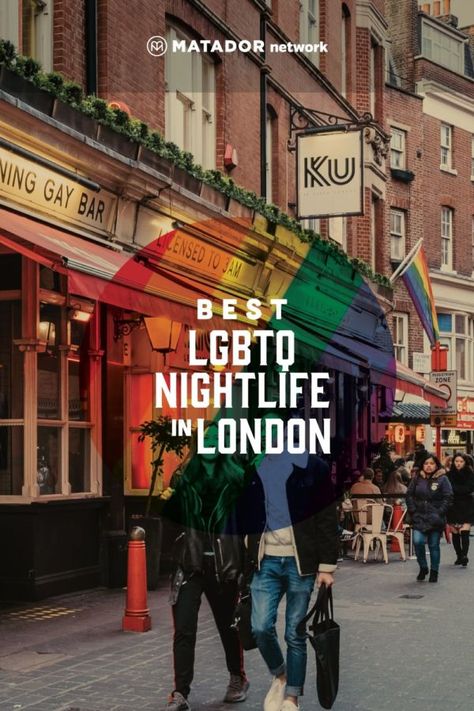 The best LGBTQ pubs and bars in London include the Royal Vauxhall Tavern, the Admiral Duncan, and The Apple Tree. Best Bars In London, Nightlife In London, Compton Street, Bars In London, London Nightlife, London On A Budget, London Big Ben, London 2022, Cheap Food