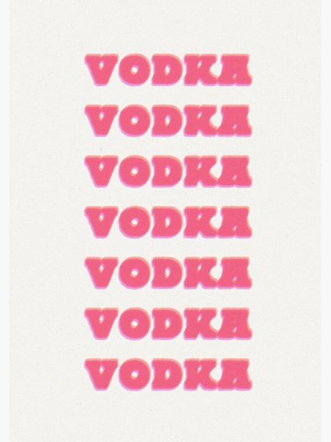 Pink Liquor Aesthetic, Vodka Poster, Vodka Quotes, Pink Liquor, Pink Vodka, Vodka Brands, Cooler Painting, Absolut Vodka, Colorful Aesthetic