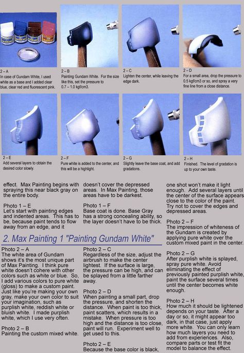 Gundam Tutorial, Modeling Techniques, Shading Techniques, Gundam Custom Build, Gunpla Custom, Mini Craft, Modeling Tips, Custom Gundam, Gundam Art