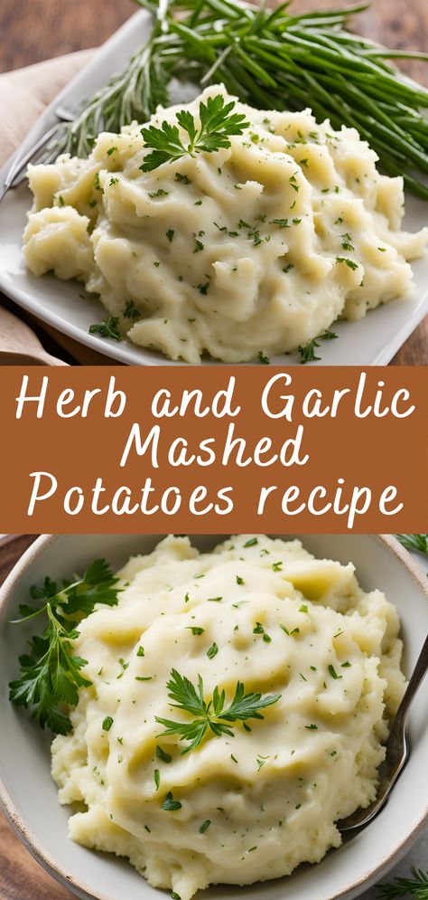 Herb and Garlic Mashed Potatoes recipes | Cheff Recipes Mashed Potatoes Recipes, Best Garlic Mashed Potatoes, Delicious Mashed Potatoes, Garlic Herb Mashed Potatoes, Rosemary Mashed Potatoes, Country Fried Chicken, Garlic Mashed Potatoes Recipe, Homemade Mashed Potatoes, Best Mashed Potatoes