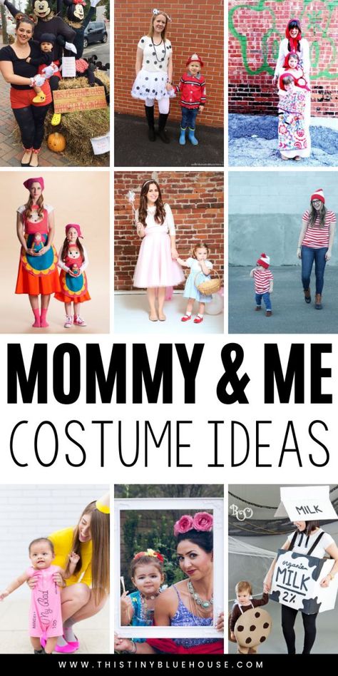 Make Halloween extra special this year with these fabulous mommy and me halloween costumes! Fun creative and absolutely adorable! #halloweencostumes #mommyandmecostumes #mommyandmehalloweencostumes #mommyandmecostumeideas #mommyandmecostumeinspiration Mommy And Daughter Costumes, Ms Rachel Halloween Costume, Mommy And Baby Girl Halloween Costumes, Mama And Baby Halloween Costumes, Mother Daughter Halloween Costume Ideas, Mom And Toddler Halloween Costumes, Mommy And Me Costumes Daughters, Mom And Daughter Halloween Costumes, Mommy And Me Halloween Costumes