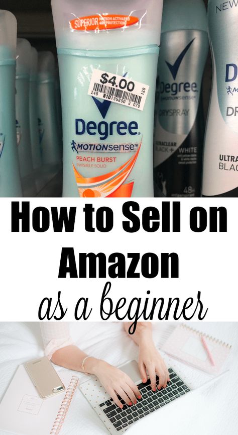 How to sell on Amazon - tips and tricks for the beginner! #amazon #sell #online #business #beginner Amazon Fba For Beginners, What To Sell Online, Nurse Money, Online Arbitrage, Fba Seller, Seasonal Work, Selling Stuff, Amazon Fba Business, Amazon Jobs