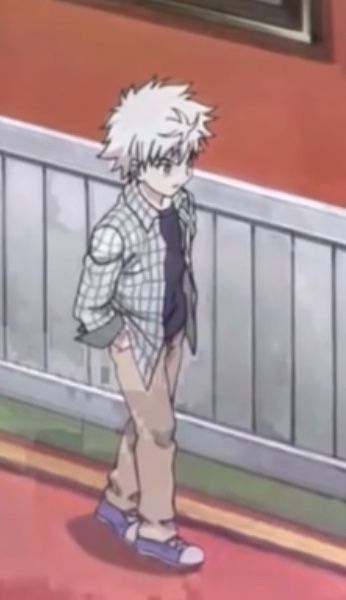 kills outfit ;) Killua Outfits Inspired, Killua Outfit Hxh, Killua Zoldyck Outfits, Killua Fits, Killua Inspired Outfits, Killua Clothes, Killua Fashion, Killua Outfits, Flannel Outfit