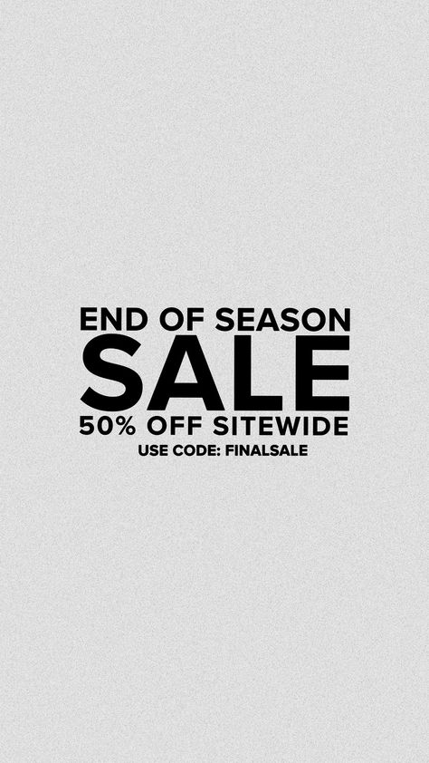 50% OFF SITEWIDE STARTS NOW! Use code: FINALSALE Shop now: https://feature.com/ Sitewide Sale, End Of Season Sale, Private Label, Illustration Design, 50 %, Shop Now, Layout, Coding, Quick Saves