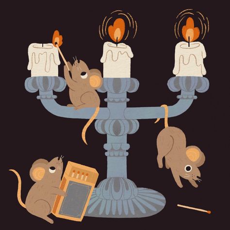 Day 5 candle 🕯️🐭 Little helpers #doodleadaynov • • • • • #doodle #doodling #drawing #draweveryday #drawingoftheday #procreate… | Instagram Candle Drawing Aesthetic, Candle Illustration Drawing, Encanto Candle Drawing, Candles Illustration, Candelabra Illustration, Cartoon Candle Drawing, Candle Illustration Graphics, Graphic Illustrations Advent Candles, Candle Illustration