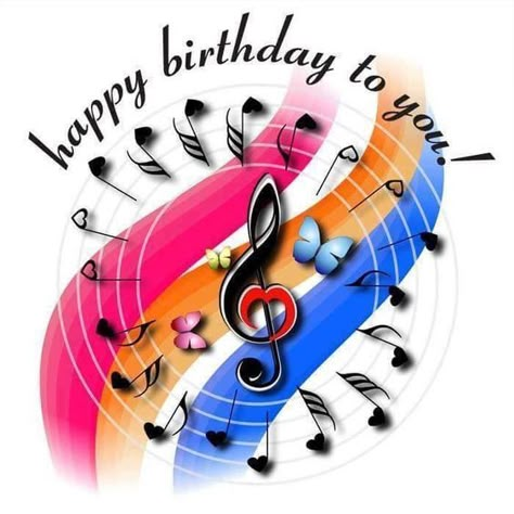 Song Note Happy Birthday Pictures, Photos, and Images for Facebook, Tumblr, Pinterest, and Twitter Birthday Greetings For Facebook, Strawberry Christmas, Happy Birthday Music, Birthday Image, Cool Birthday Cards, Birthday Art, Anniversary Greetings, Happy Birthday Song, Happy Thanksgiving Quotes