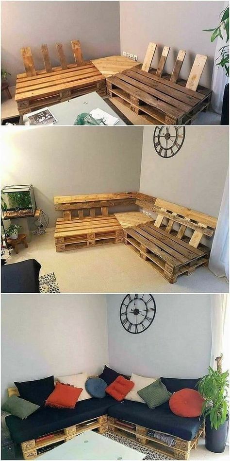 Pallet Kitchen Ideas, Pallet Projects Christmas, Diy Pallet Decoration, Pallet Projects Decor, Table Pallet, Pallet Decoration Ideas, Pallet Projects Bedroom, Pallet Projects Wall, Diy Pallet Couch