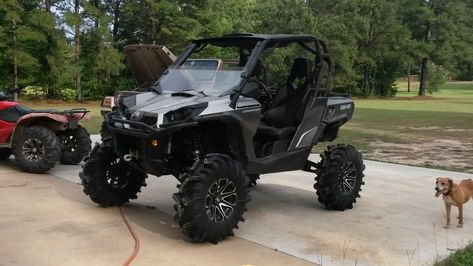 Side Ideas, Bone Stock, Can Am Commander, Polaris Ranger, Best Luxury Cars, Utility Vehicles, Polaris Rzr, Roll Cage, Lift Kits