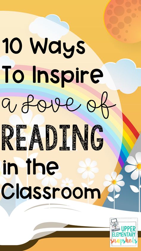 Helping students learn to love reading is always one of my goals each year! Find 10 practical, easy to implement ideas for encouraging students to enjoy books in this post. Reading Test Prep, Tolerate It, Text To Text Connections, Reading Month, Tv Watching, Reading Motivation, Reading Test, Third Grade Reading, Love Of Reading