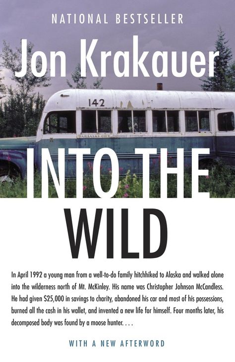 Pin for Later: 16 Books That Every Introvert Needs to Read Into the Wild Into The Wild Book, Jon Krakauer, Wild Book, Into The Wild, Reading Challenge, Adventure Book, Best Books To Read, Book Summaries, E Reader