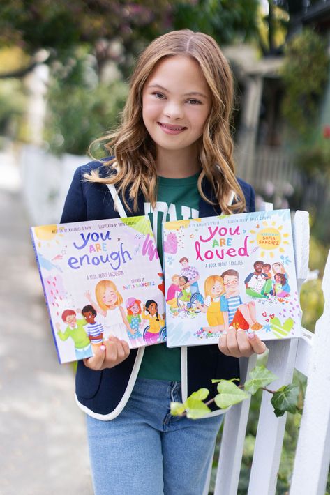 You Are Enough & You Are Loved, inspired by actress and advocate Sofia Sanchez, written by Margaret O'Hair & illustrated by Sofia Cardoso Books For Beginning Readers, Sofia Sanchez, You Are Loved, Camp Half Blood, You Are Enough, Half Blood, Written By, Sofia, Love You