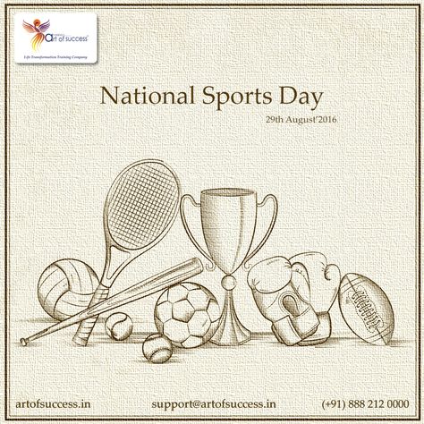 National Sports Day is celebrated in India every year on 29th August. The day is celebrated to honor the legendary Hockey Player, Major Dhyan 'Chand' Singh on his birth anniversary, who made India proud by his extraordinary sporting skills. #sportsday #SportsDay16 #nationalgirlandwom #Rio2016 National Sports National Sports Day #eninsportsday #Olympics Cricket Indian Cricket Team Cricket Fans Association International Sports Day Poster, National Sports Day Drawing, National Sports Day Poster, Sports Day Drawing, Sports Day Images, International Sports Day, Sports Day Ideas, School Sports Posters, Sports Day Poster