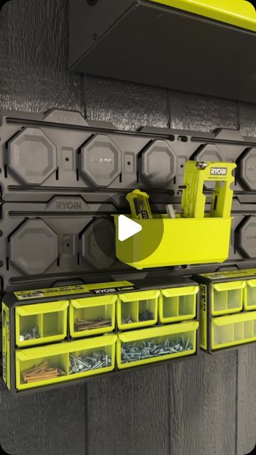 RYOBI Tools USA on Instagram: "𝗢𝗪𝗡 𝗬𝗢𝗨𝗥 𝗦𝗣𝗔𝗖𝗘.  Check out our stories to shop LINK summer storage savings for a limited time only!  There’s no better feeling than having an organized space. Easily customize your LINK setup to fit your needs and ensure everything you need is right at your fingertips. What products do you want to see join the LINK system? Let us know in the comments below. ⤵️   Head to the link in our bio to shop & explore the full lineup. ⤴️  📸: @hannah.is.home" Ryobi Link Ideas, Ryobi Tool Storage, Ryobi Link, Ryobi Tools, Tool Storage, Feel Good, Limited Time, Garage, Tools