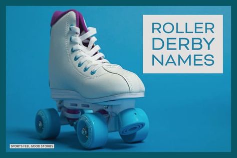 173+ Roller Derby Names To Hip Whip Your Team To Stardom. #rollerderby Roller Derby Names Generator, Roller Derby Names, Best Team Names, Derby Names, Coaching Youth Sports, Quad Roller Skates, Derby Girl, One Hit Wonder, Roller Girl