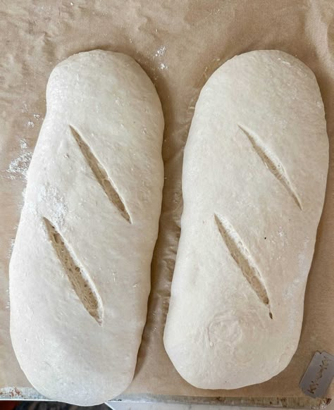 Italian Sourdough Bread Recipe, Artesian Bread, Soft Sourdough Bread, Homemade Sourdough Bread Recipes, Rustic Italian Bread, Italian Bread Recipes, Dough Starter, Easy Sourdough, Homemade Sourdough Bread