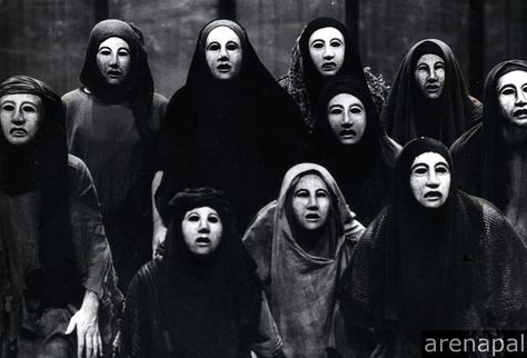 Oresteia, 1981, Chorus of Trojan Women W Eugene Smith, Eugene Smith, Walker Evans, Vivian Maier, Henry Miller, Juxtapoz Magazine, Altered Images, Gelatin Silver Print, University Of Arizona