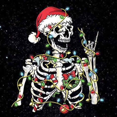 Krumpas Art, Christmas Wallpaper Skeleton, Christmas Skull Art, Christmas Skull Wallpaper, Skull Christmas Wallpaper, Christmas Funny Wallpaper, Halloween Christmas Wallpaper, Christmas Skeleton Wallpaper, Grunge Christmas Wallpaper