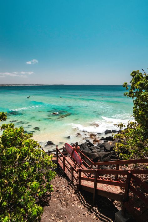 Rainbow Beach Australia, Gold Coast Australia Aesthetic, Australian Summer Aesthetic, Gold Coast Aesthetic, Coolangatta Beach, West Coast Australia, Surfers Paradise Australia, East Coast Australia, Australia Bucket List