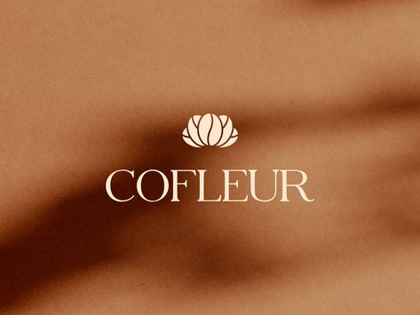 Coffleur - Coffee & Flower Shop by Mahmood on Dribbble Luxury Coffee Shop, Wellness Branding, Flower Shop Design, Coffee Shop Branding, Jewelry Logo Design, Florist Logo, Luxury Coffee, Shop Branding, Coffee Shop Logo