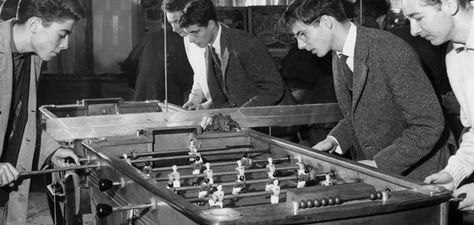 The Murky History of Foosball Foosball Aesthetic, Smithsonian Museum, Soccer Table, Old Paris, Foosball, Red Lion, Paris Photos, Vintage Games, Rock Roll