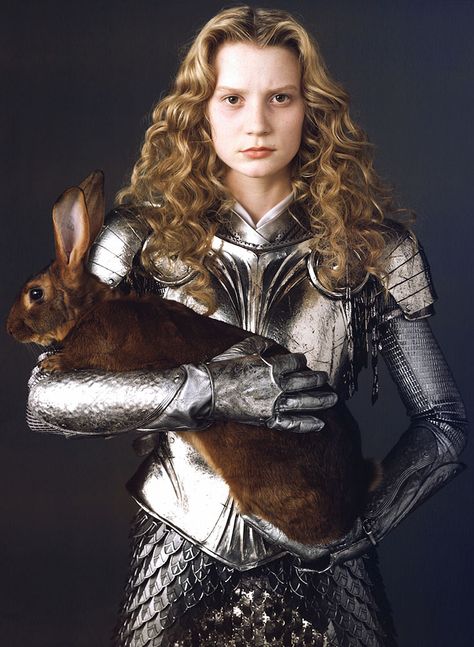 Mia Wasikowska | Alice In Wonderland (2010 Alice In Wonderland 2010, Mia Wasikowska, Alice Wonderland, Martin Parr, Female Knight, Joan Of Arc, Shay Mitchell, Halloween Inspo, Millie Bobby Brown