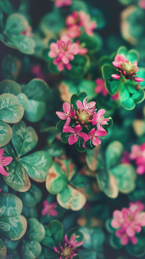 Phone Backgrounds 🍀 Green Floral Phone Wallpaper, Phone Backgrounds Green, Shamrock Wallpaper, Floral Phone Wallpaper, Green Wallpaper Phone, Backgrounds Green, St Patricks Day Wallpaper, Day Wallpaper, Blossom Garden