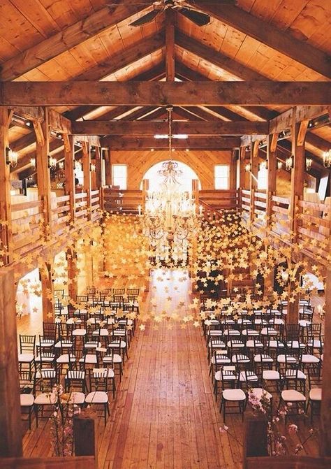 10 Gorgeous Barn Wedding Receptions Star Themed Wedding, Barn Wedding Reception, Massachusetts Wedding, Bridal Musings, Ceremony Decor, Rustic Barn Wedding, Wedding Ceremony Decorations, Wedding Wishes, Rustic Barn