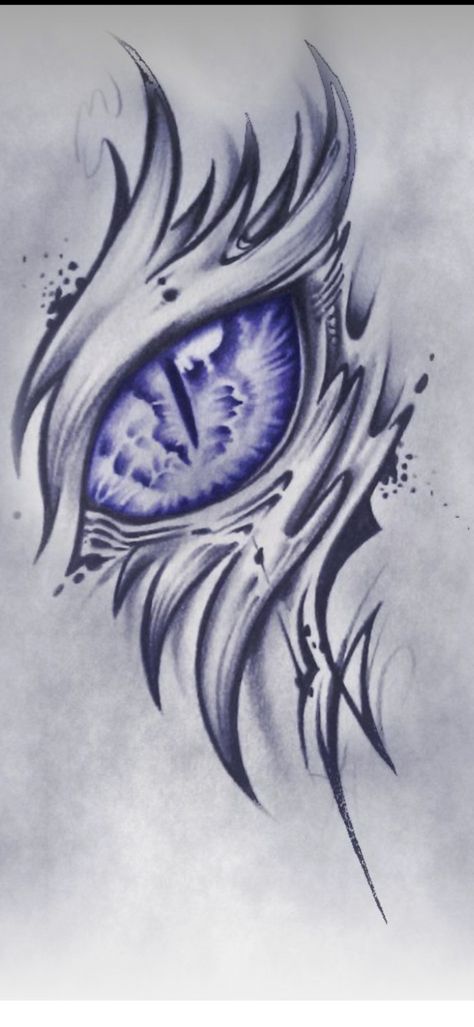 Eye Fantasy Art, Dragon Eye Drawing, Kunst Tattoos, Arte Doodle, Dragon Sketch, Skulls Drawing, Dragon Tattoo Designs, Dark Art Drawings, Dragon Eye