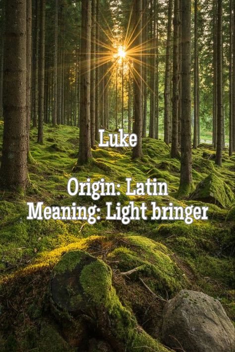 Luke is a Biblical name Biblical Names, Baby Name, Names With Meaning, Boy Names, Jesus Quotes, Baby Names, Meant To Be, Jesus, Quotes