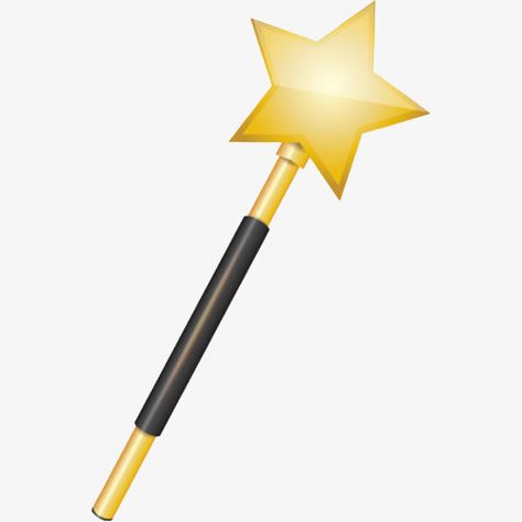 Magician Wand, Magician Party, Decoration Class, Magic Clipart, Spring Crafts Preschool, Fantasy Items, Wand Magic, Star Clipart, Star Wand