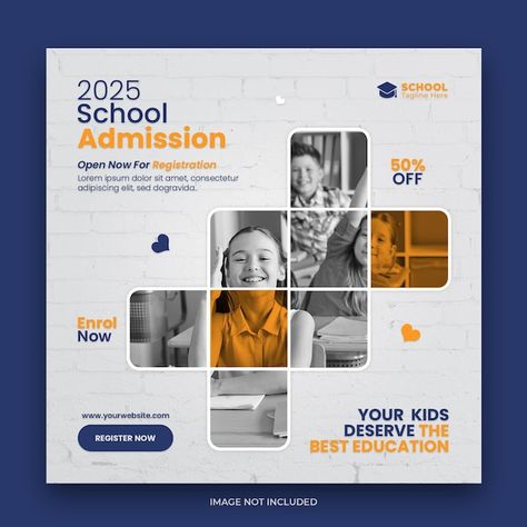 Layout Design Inspiration Poster, School Competition Poster, Q&a Poster Design, Flyer Design School, Social Media Posters Design, Educational Post Design, Creative Education Poster Design, Square Poster Design, Educational Social Media Post