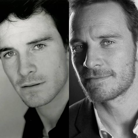 Sarah Dunn takes a picture of Michael Fassbender in 2002 and 2012. 😍 #MichaelFassbender #Fassbender #Fassy #Magneto #XMen #DarkPhoenix… Michael Fassbender Young, Sean O'pry, James Norton, Film Images, James Mcavoy, Michael Fassbender, Male Face, Pretty Men, X Men