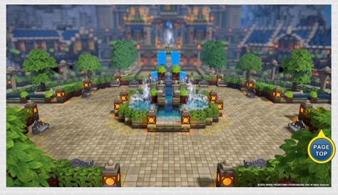 Dqb2 Ideas, Minecraft Park, Aesthetic Minecraft Builds, Minecraft Small House, Minecraft P, Minecraft Kingdom, Minecraft Skins Aesthetic, Minecraft Seed, Diy Minecraft